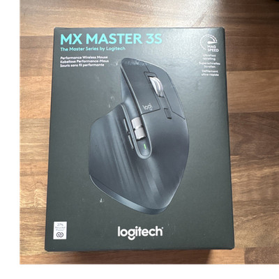 Logitech MX Master 3S kabellose Maus, 8000 DPI, ergonomisch, schwarz