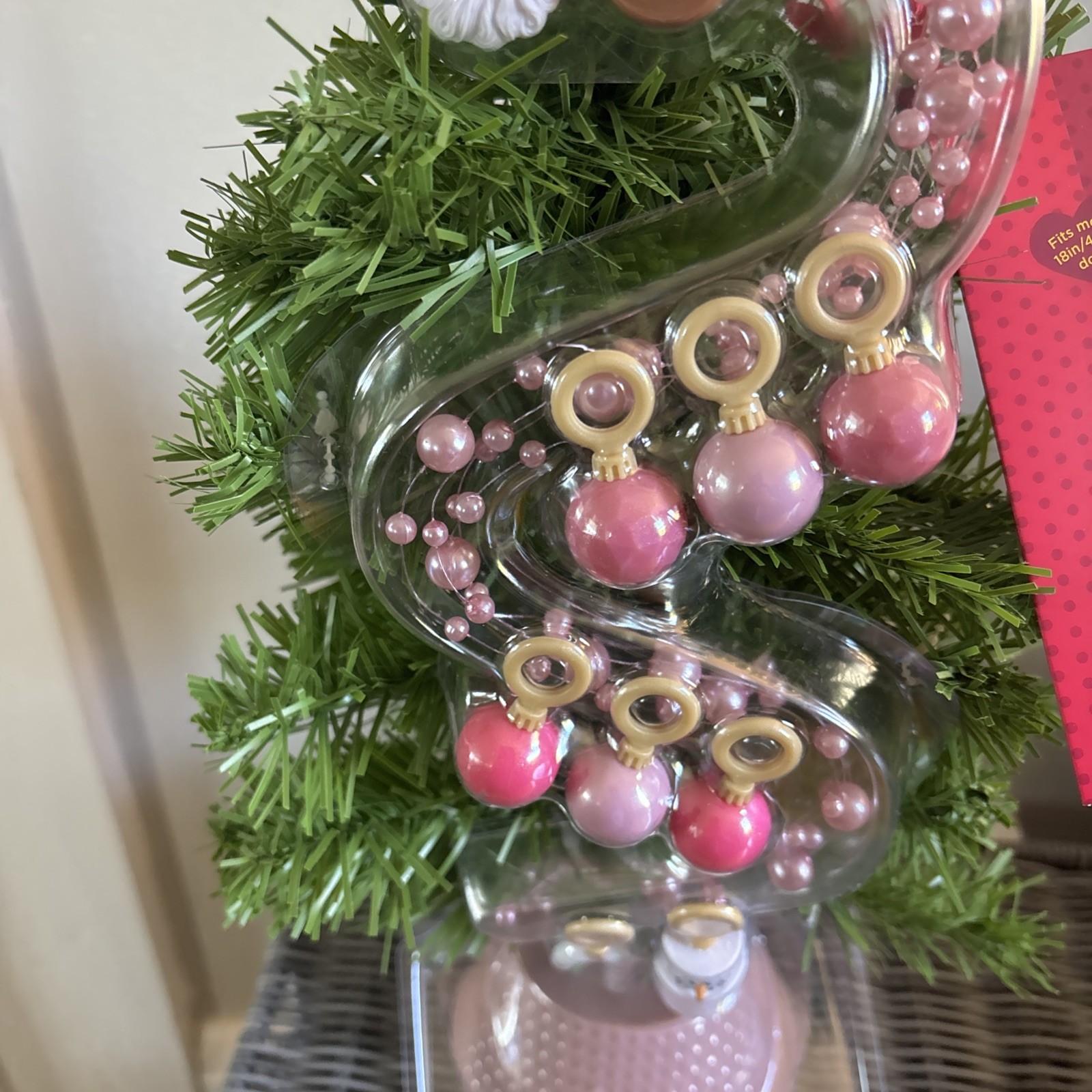 Our Generation Holiday Twinkle Christmas Tree New Green For American Girl Dolls