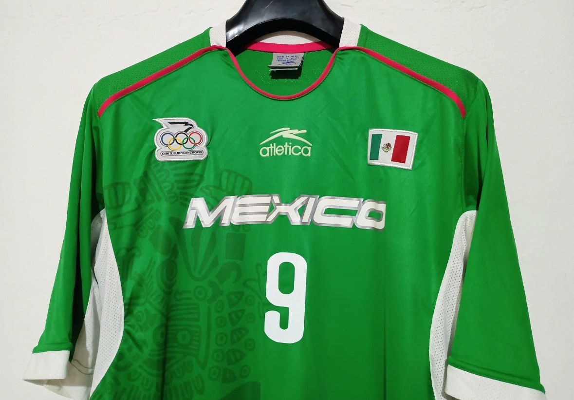 Atletica メキシコ代表 ユニフォーム 2004 アテネ五輪 Jersey Mexico National Team 2004 Olympic Games Atlética Large