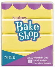 Sculpey Bake Shop Oven-Bake Clay 2oz-Yellow - 5 Pack