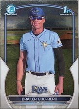 2023 Bowman Chrome - Chrome Prospects Baseball Brailer Guerrero #BCP-240 NM