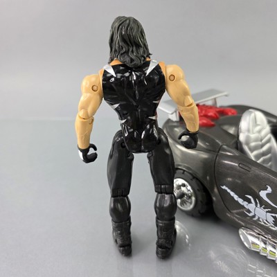 WCW Road Rebels STING Car & Action Figure Electronic Vintage