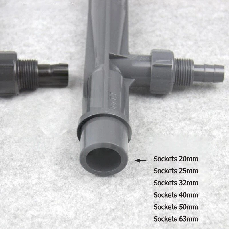 UPVC Venturi-Dünger-Mischer-Injektor-Landwirtschafts Garten Wasser-Bewässerung - Bild 4 von 4