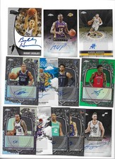 BASKETBALL AUTO LOT OF 12 BOBBY HURLEY AARON GORDON PIPPEN JR. METTA WORLD PEACE