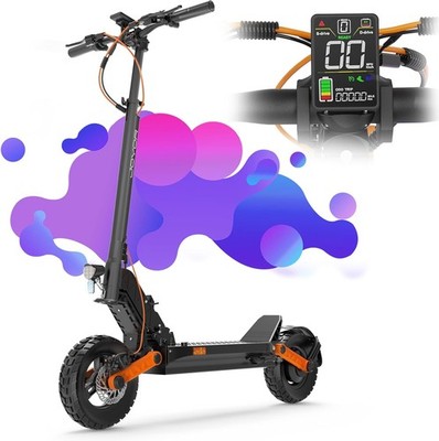 JOYOR S5Pro E-Scooter 48/60V, 40-85km Reichw hydr. Bremsen, 10'' Reifen, faltbar