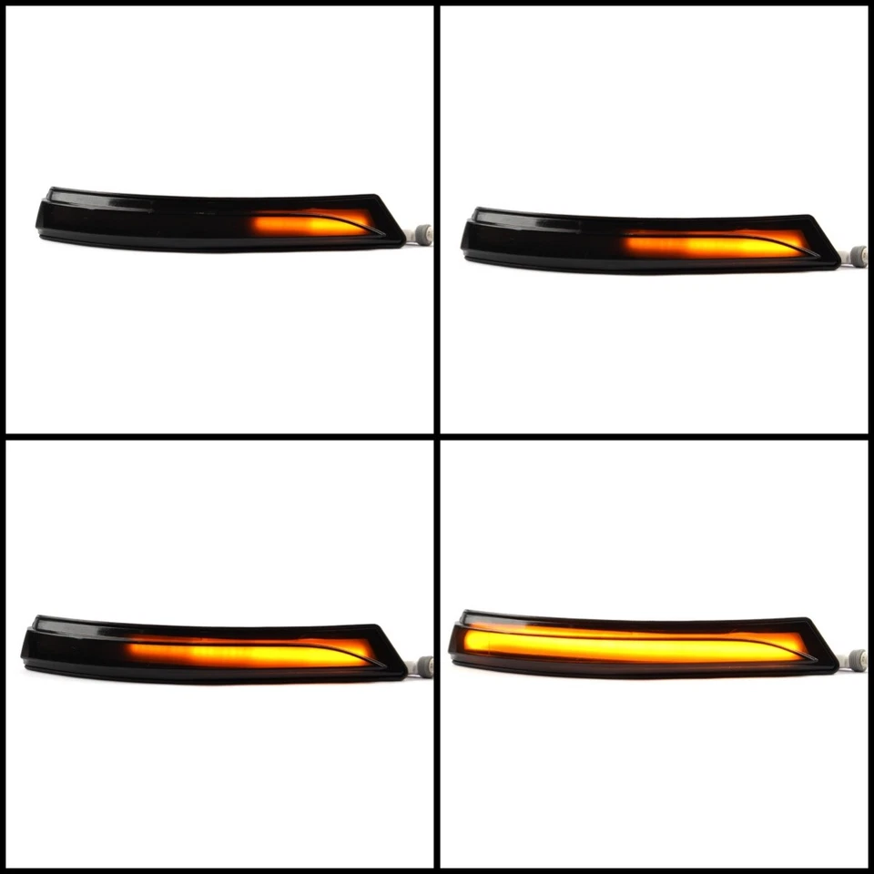 2PC LED Side Wing Mirror Turn Signal Light Lamp For Hyundai Elantra AD 2016-2022 - Image 2 of 4