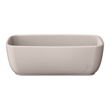 8.75" x 4.75" Stoneware Loaf Pan, Porcini Taupe, Baking Dish, Oven Safe