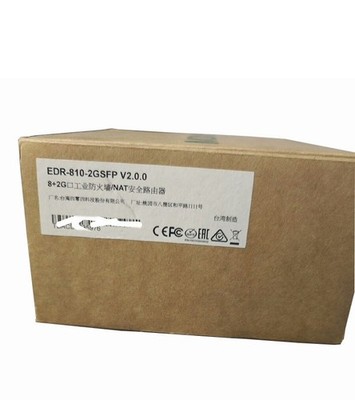 New MOXA EDR-810-2GSFP Industrial Ethernet Switch Router