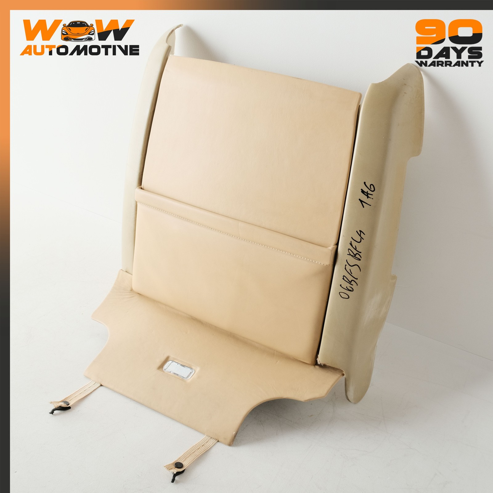 06-13 BENTLEY CONTINENTAL FLYING SPUR FRONT LEFT SEAT BACK PANEL COVER OEM