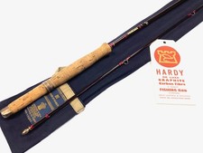 Hardy Graphite Stillwater 8' 6" 2 pezzi canna mosca trota con borsa ed etichette originali