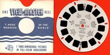 Vintage View-Master reel 177 Painted Desert Arizona USA The Devil's Backbone