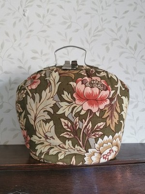 William Morris Teekanne Kuschel Etui Wärmer dick & innen gepolstert mit Metallverschluss
