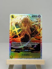 One Piece CCG S-Snake Holo Card OP08-112 Super Rare