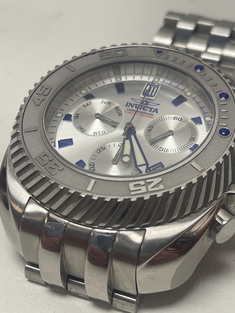 Invicta Men's Jason Taylor Quartz Chrono 200m Stainless Steel
