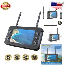 FPV Monitor 4.3" IPS DVR 5.8Ghz 40CH Auto Search Dual Antenna HD Drone Receiver