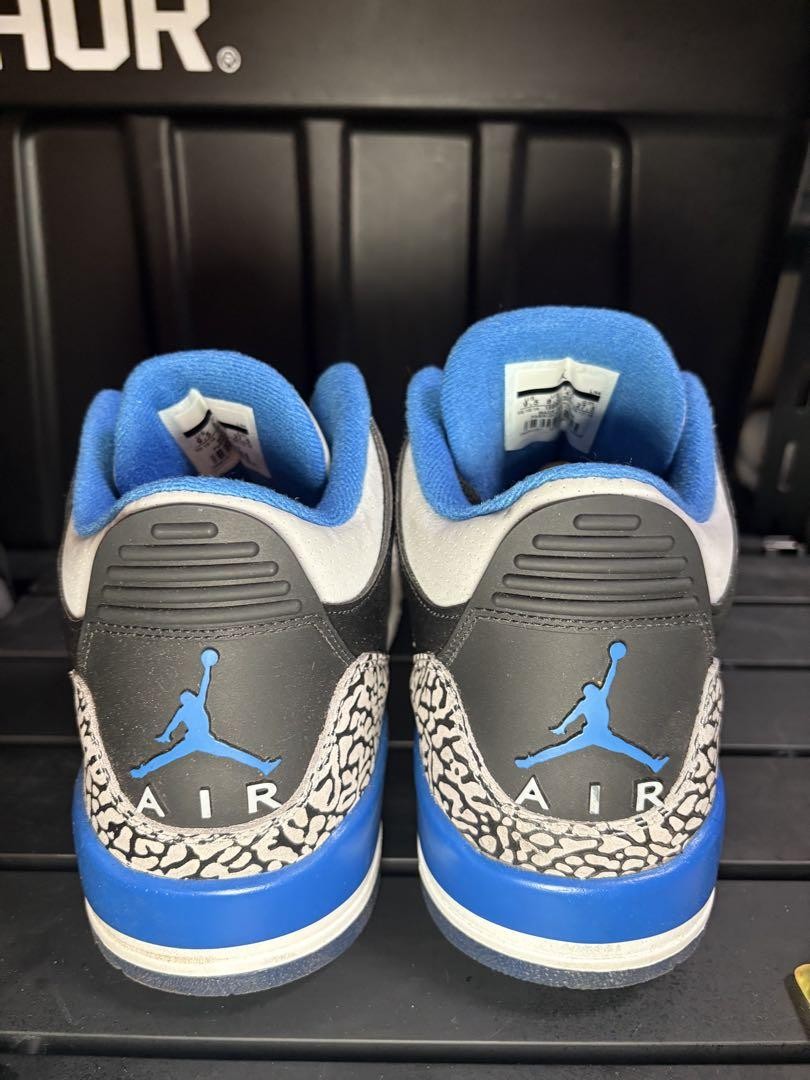 AIR JORDAN 3 RETRO シューズ 9.5 Size 9.5 - Air Jordan 3 Retro Powder Blue for sale online | eBay