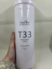 T33 Post Carbon Water Filter Replacement For SimPure T1-400 Tankless RO System