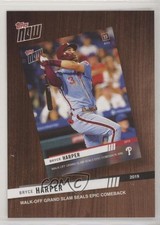 2020 Topps Now 2019 Review Bryce Harper #TNR-8 fm0