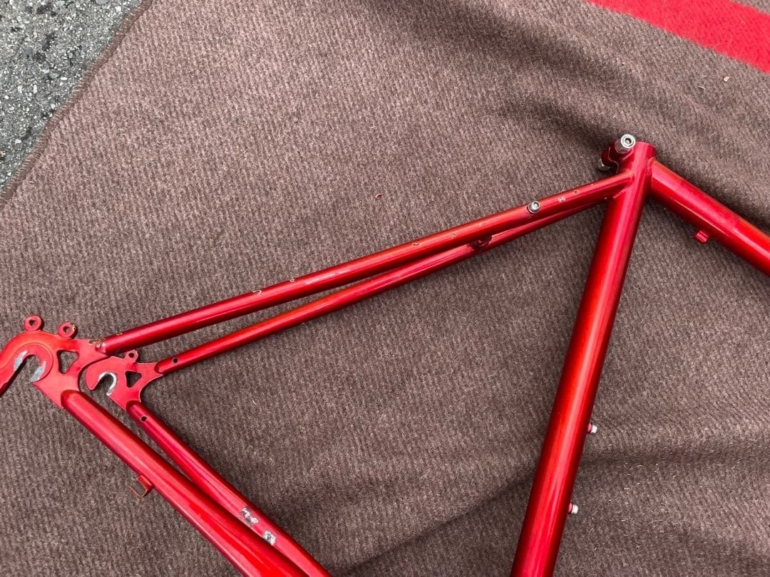 tern rivet クロモリ　ホリゾンタルフレーム　650C(500)サイズ Tern Rivet Chromoly Horizontal Frame 650C Size 500 USED | eBay