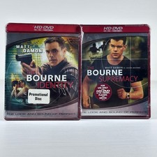 The Bourne Identity Supremacy HD DVD Matt Damon Action Movie Bundle New Sealed