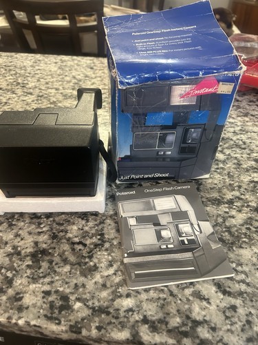 POLAROID ONE STEP BLITZ SOFORTBILDKAMERA MIT BOX