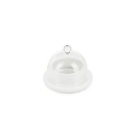 Butterteller Mit Glasdeckel 9 Cm Weiss Revol Porzellan