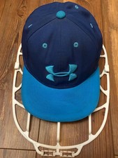 Under Armour Youth Snapback Hat One Size Blue Adjustable Baseball Cap Fast Ship