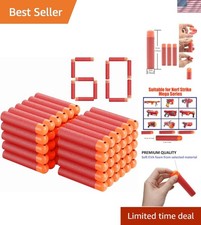 Ultimate 60PCS Mega Dart Refill Pack for N-Strike Mega Series - Classic Style