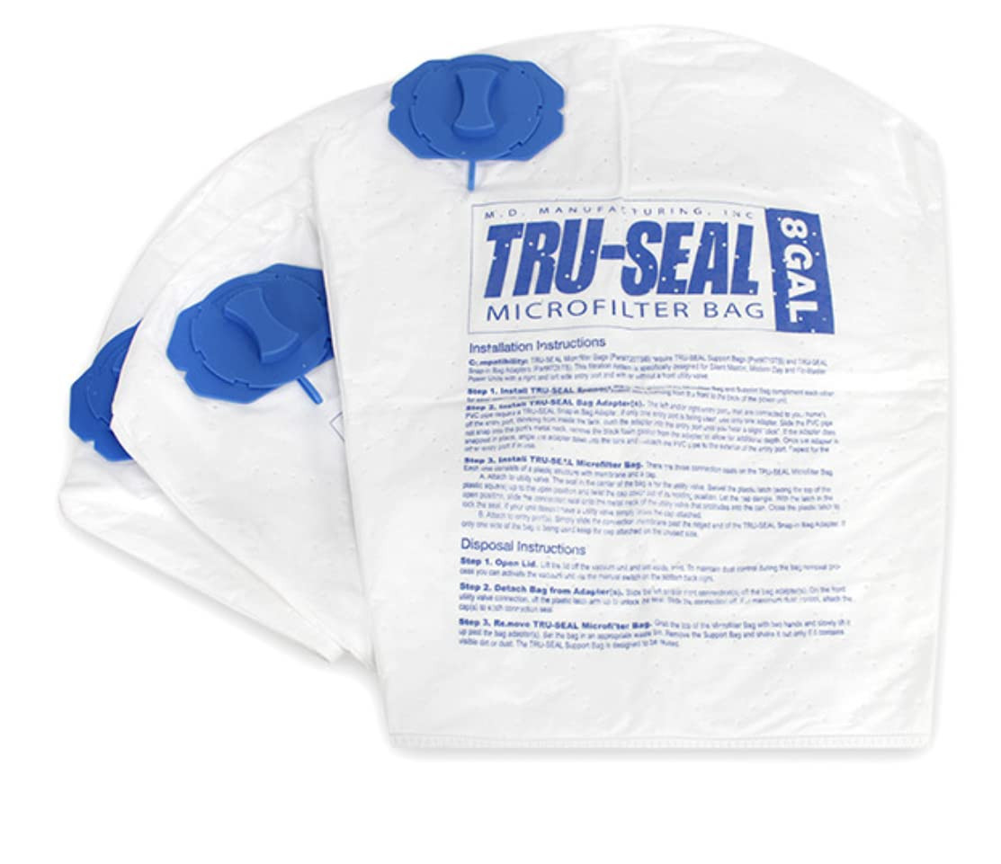 Tru-Seal 3-Pack Replacement Filtration Bags for Optimal Performance