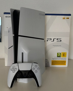 Sony PlayStation 5 Slim 1TB Konsole Disc Version PS5 Controller laufwerk