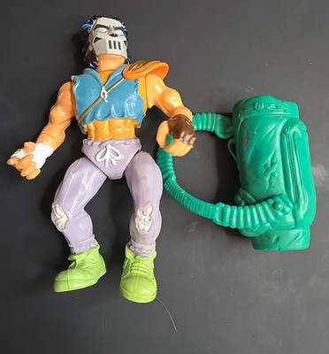 Vintage 1989 TMNT Teenage Mutant Ninja Turtles Casey Jones Action Figure