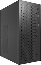 Micro ATX PC Case, High Airflow Mini MATX/ITX Desktop Computer Case with USB 2.0