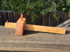 Vintage Stanley No. 61 Wood Marking Gauge Made in USA