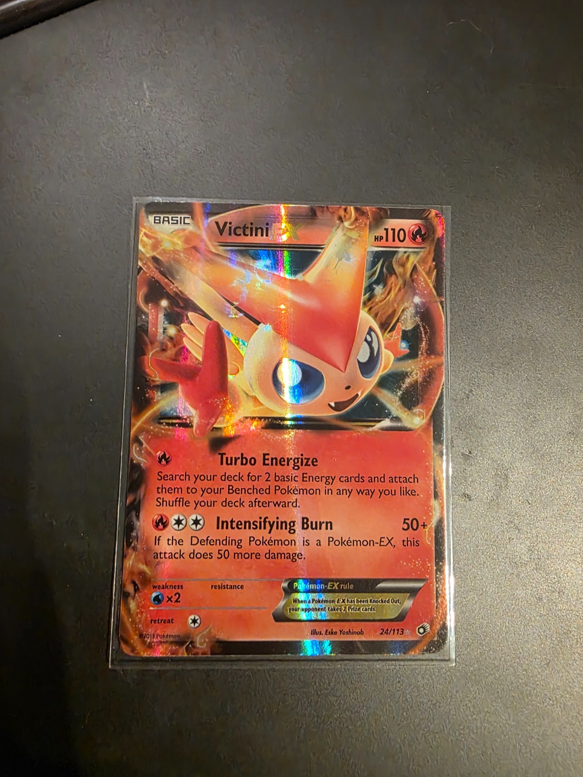 Victini EX - 24/113 - Pokemon Legendary Treasures Black White Ultra Rare