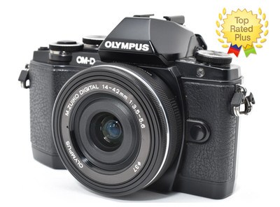   [Near MINT w/Charger ] OLYMPUS OM-D E-M10 Digital SLR Camera 14-42mm JAPAN