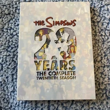 THE SIMPSONS Complete Twentieth 20 Twenty Season DVD Complete W/Booklet