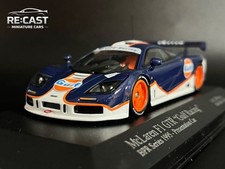 IXO McLaren F1 GTR Gulf Racing BPR 1995 Presentation Car 1/43