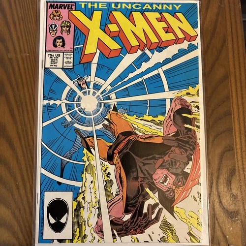 The Uncanny X-Men #221 1st Appearance Mr. Sinister Marvel Comics Vintage 1987