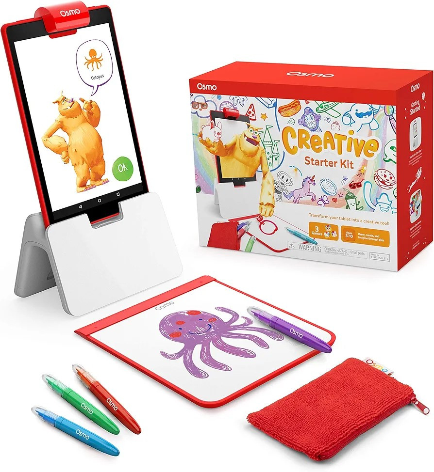 OSMO CREATIVE STARTER KIT FOR AMAZON FIRE TABLET - EDUCATIONAL LEARNING. S23C