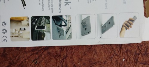 iRing + Hook Premium Genuine AAUXX Hook for Phone, Multicolor, Unused In Box - Zdjęcie 9 z 9