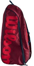 Wilson Junior Schlägertasche, dunkelrot