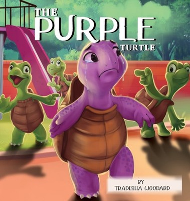 Woodard - Purple Turtle  Picture Book and Coloring Book - hardback or  - X555z
