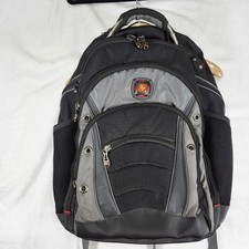 Wenger Synergy Laptop Backpack, Black/Gray
