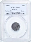 1916-S 10C Mercury Silver Dime FR02 PCGS 21664419