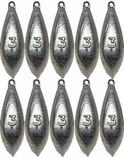 10x Sea Fishing Weights 2oz 3oz 4oz 5oz 6oz 8ox 10oz 12oz Distance Torpedo
