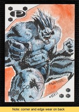 2017 Upper Deck Marvel Premier 1/1 Fran Fdez Auto Sketch READ 2po