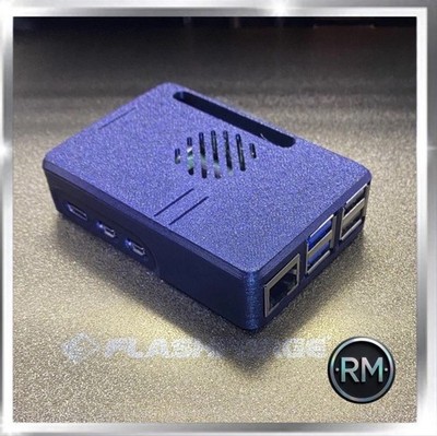 Raspberry Pi 5 Case | Snap Fit | Active Fan Cooler Compatible | Multicolor PLA
