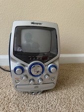 Karaoke Monitor System Memorex MKS8501 CD Graphics 5.5" CD System Inputs Works