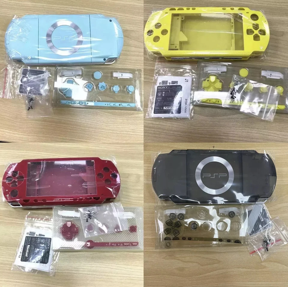 NEW PSP 1000 Faceplate Shell Housing Full Housing Case -  Buttons - Image 3 of 4