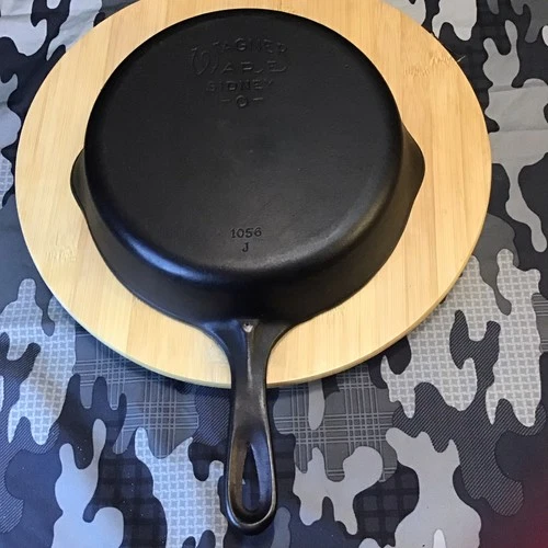 Wagner Ware Sidney -O- #6 1056 Cast Iron Frying Pan Skillet